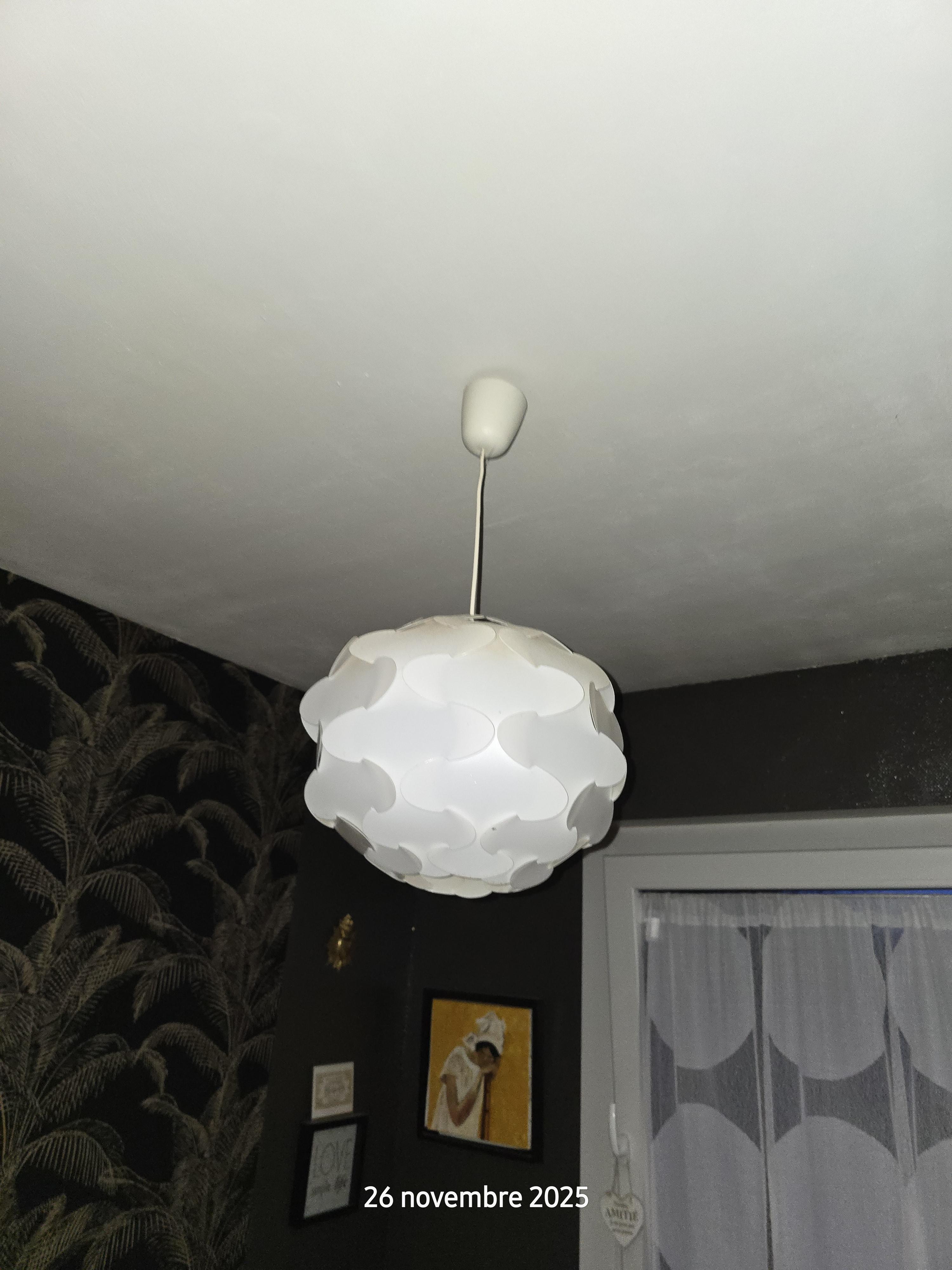 troc de troc lustre ikea blanc image 1