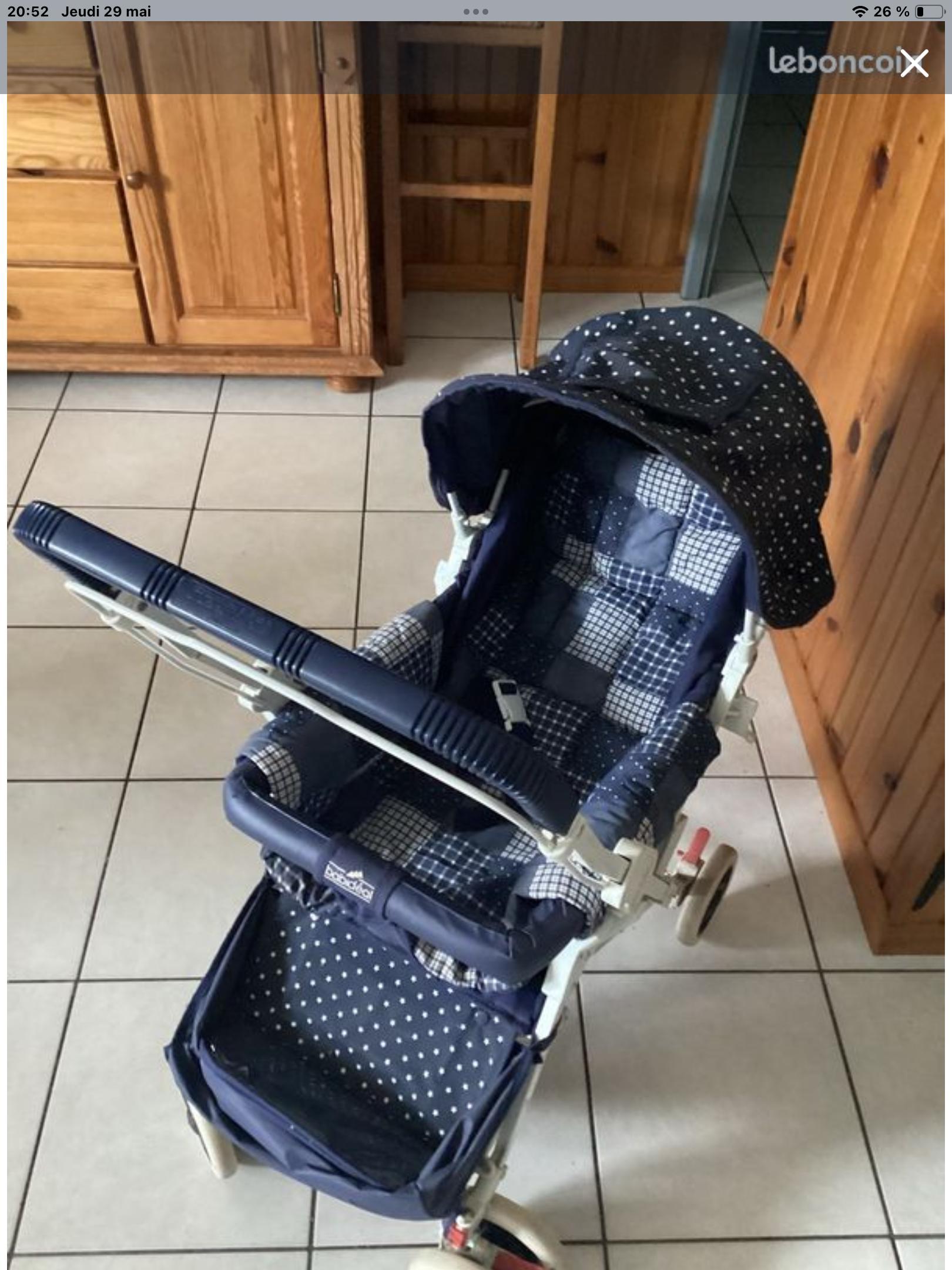 troc de troc poussette babydeal pliante image 1