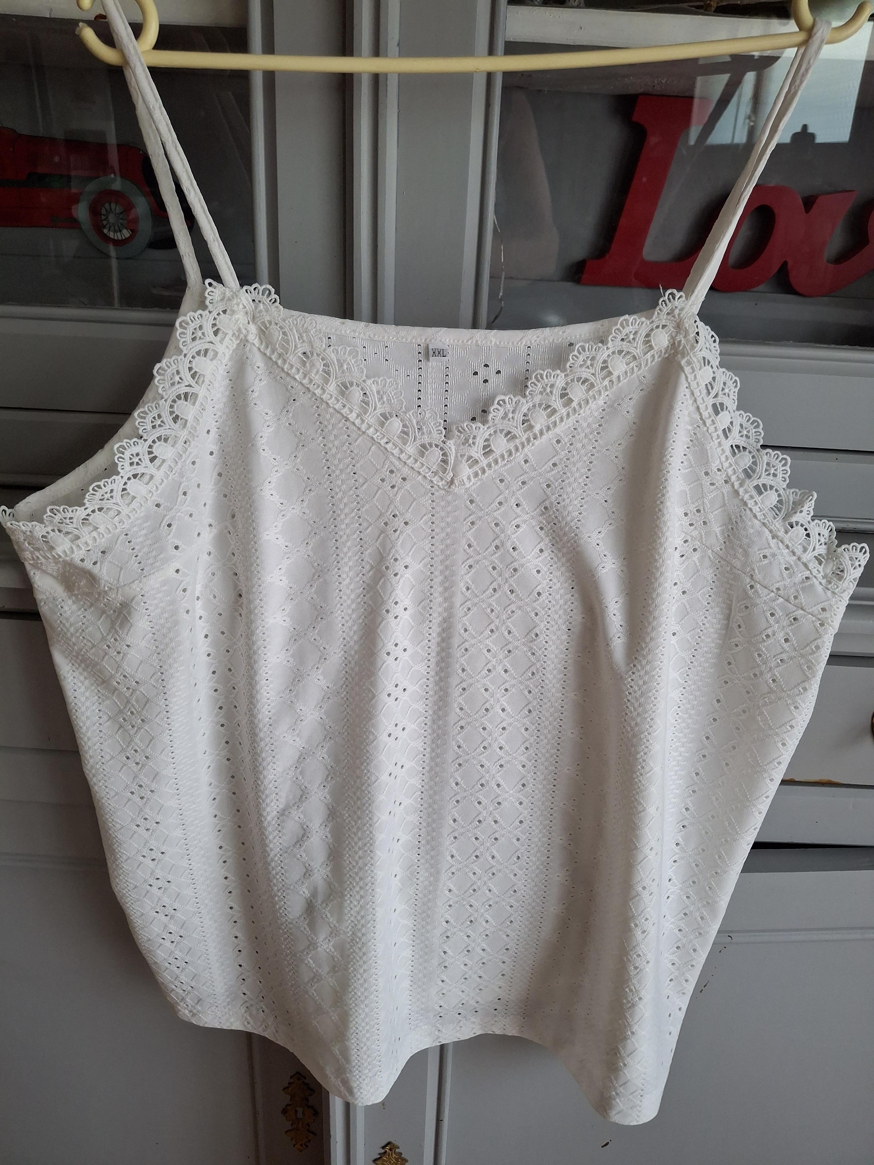 troc de troc haut neuf blanc image 0