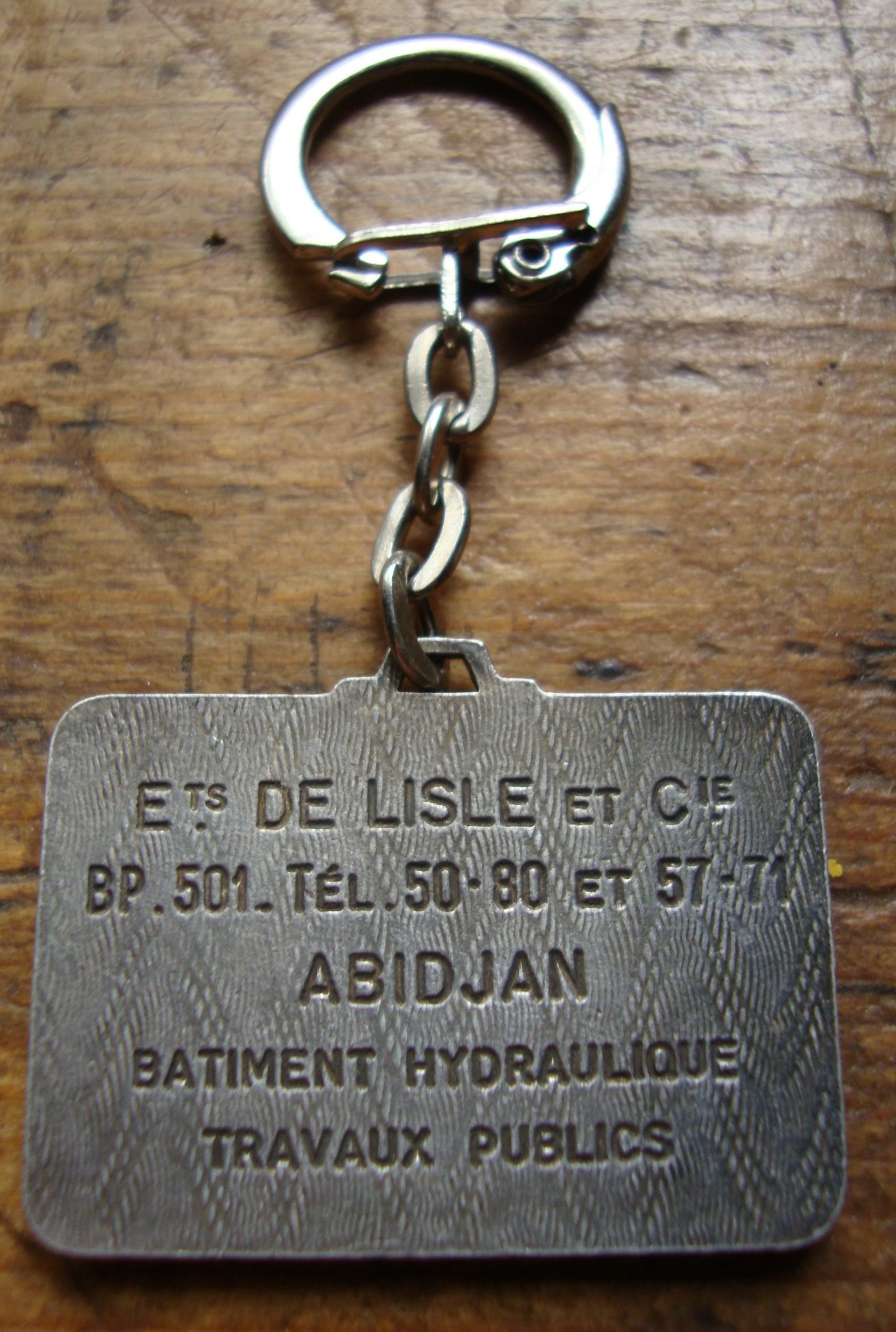 troc de troc porte-clés publicitaire des ets de lisle abidjan image 1