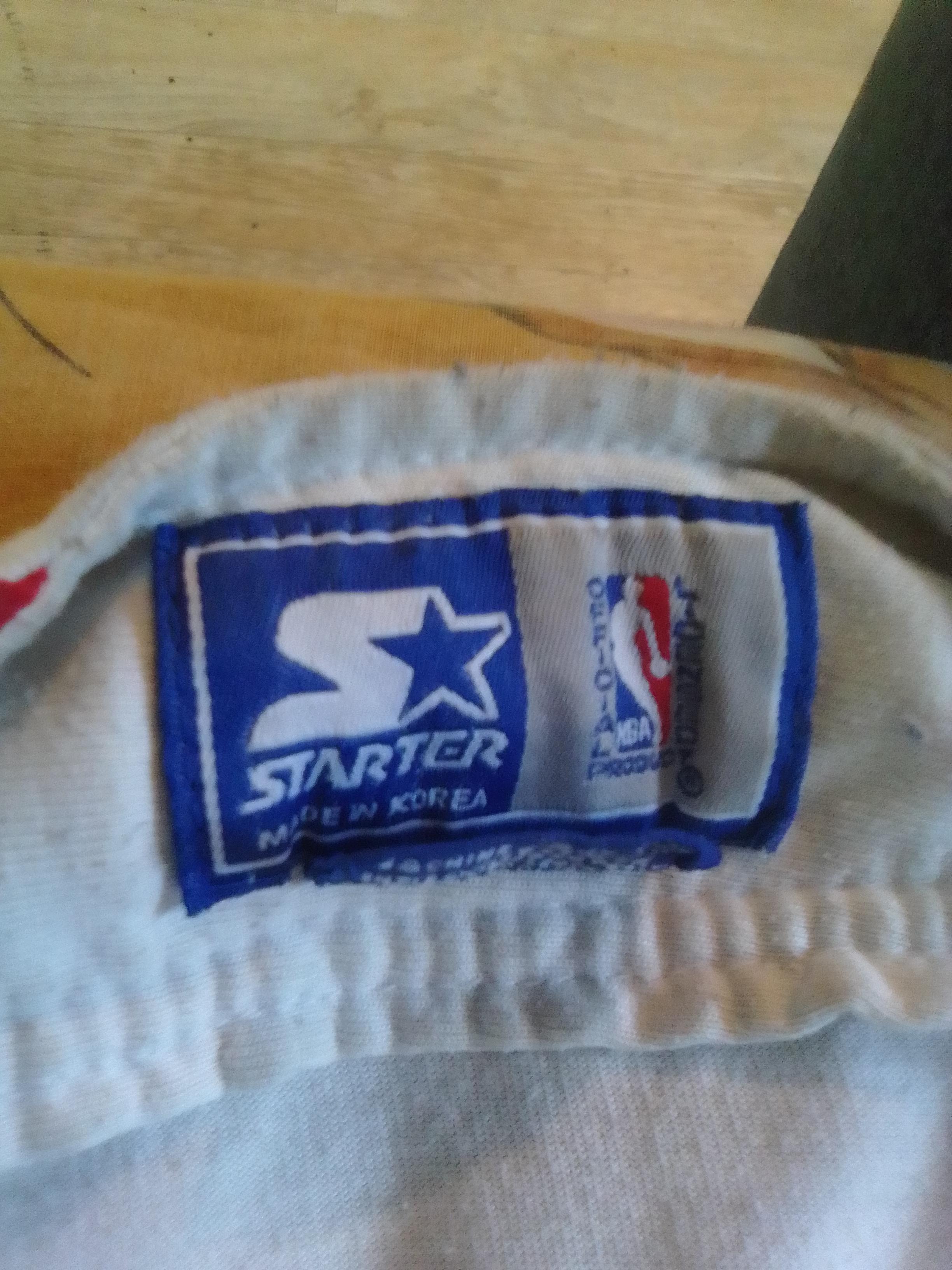 troc de troc haut vintage chicago bulls starter image 0