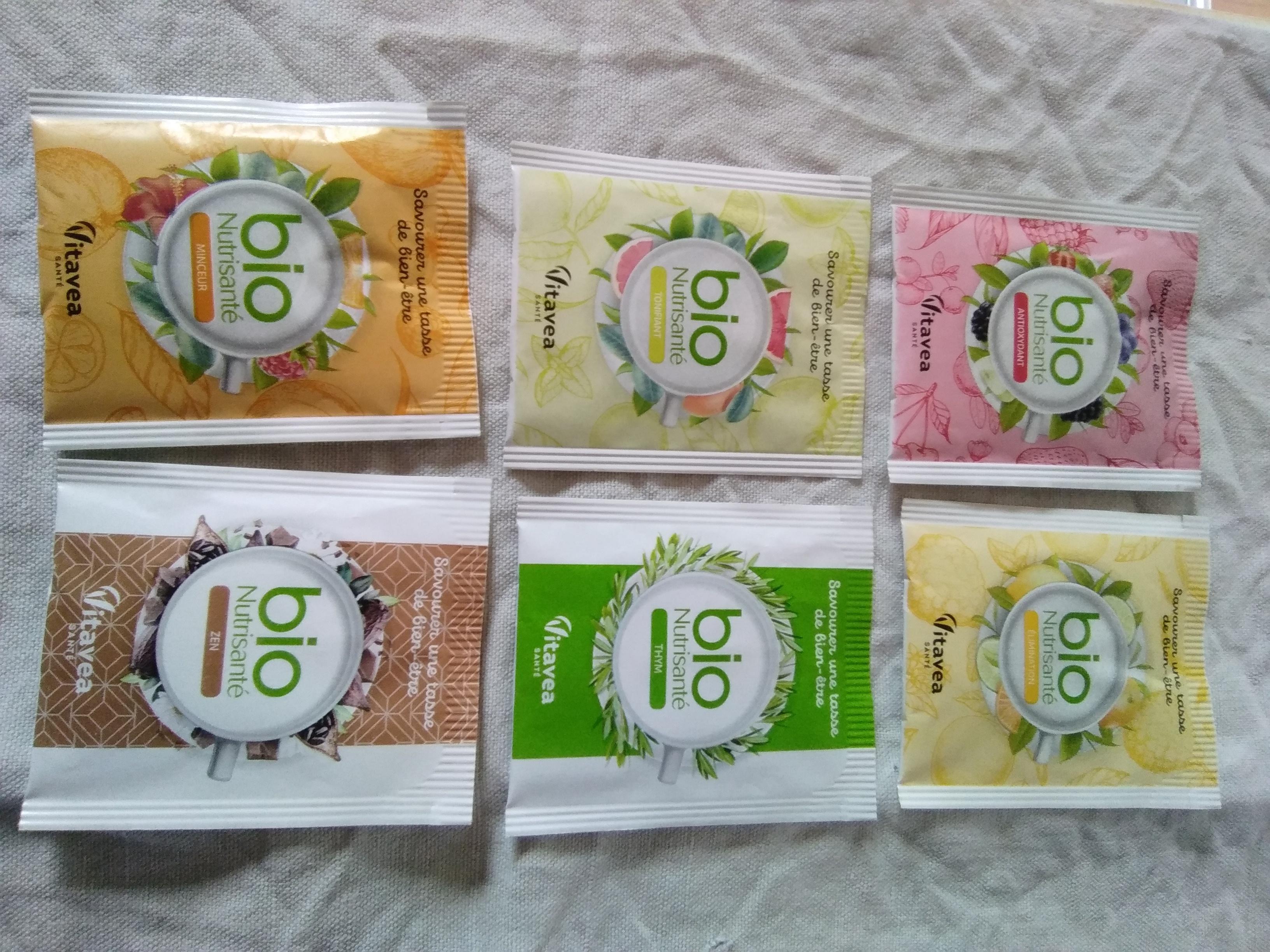 troc de troc reserve et envoyé lot 6 sachets, thé/infusion,neuf image 0