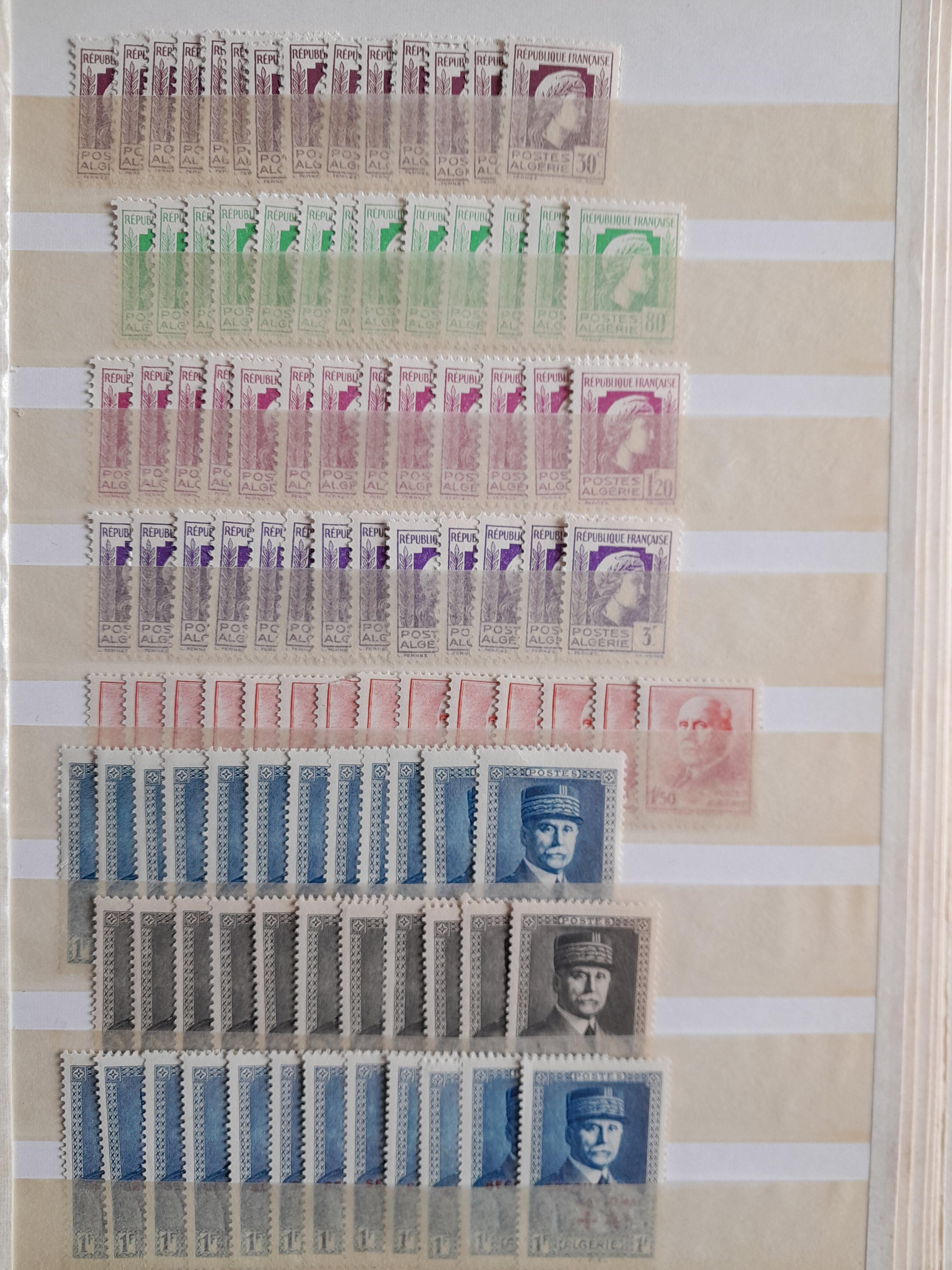 troc de troc echange timbres neufs d'algerie contre flyers uniquement image 1