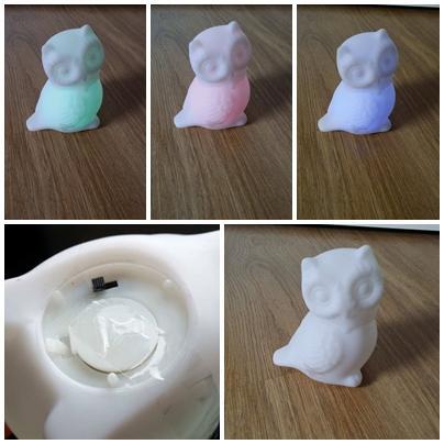 troc de troc hibou qui change de couleur image 0