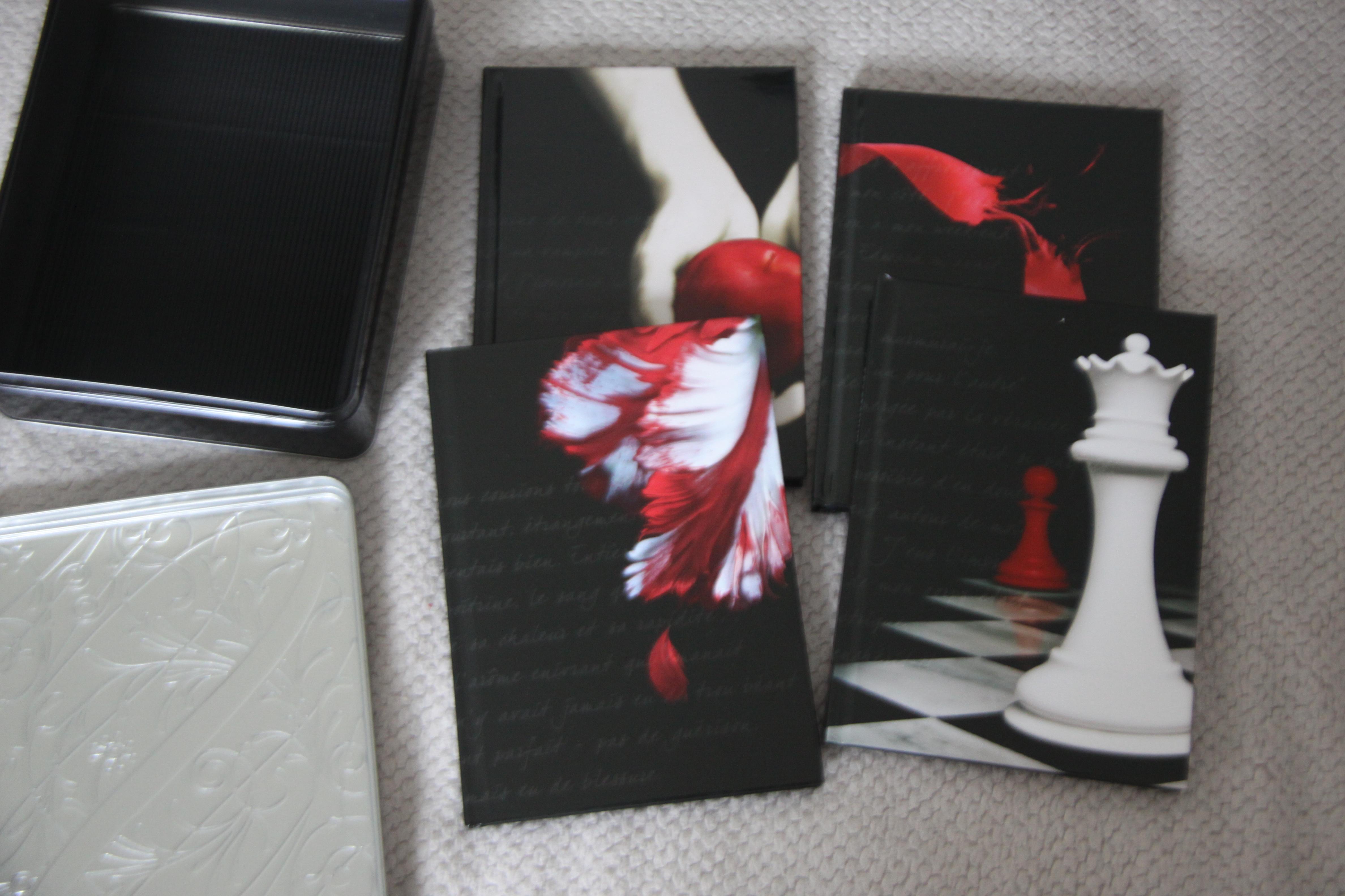 troc de troc coffret twilight (lot de 4 carnets de note) image 1